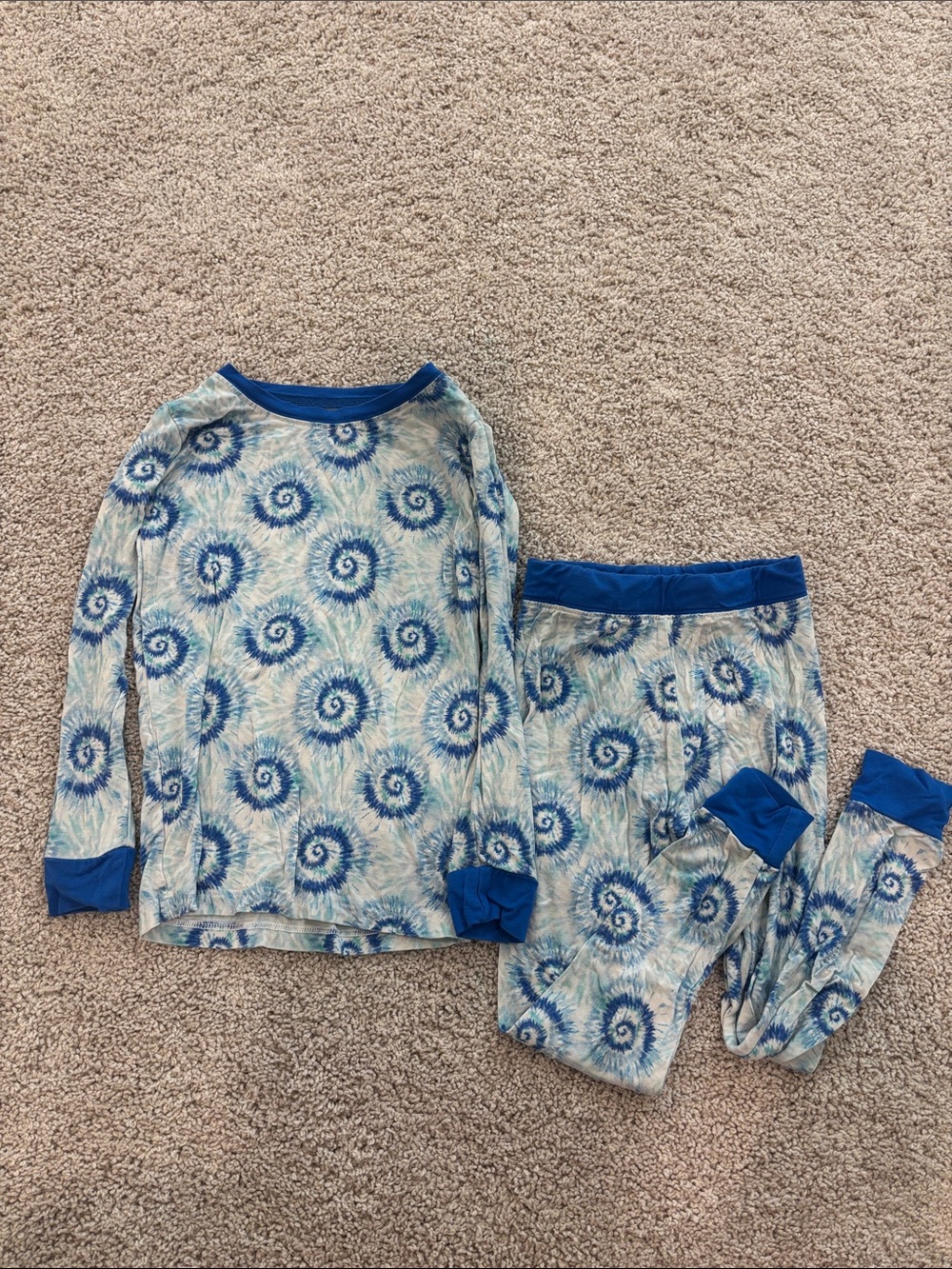 Dream Big Little Co. Tie-Dye Spiral Pajama Set